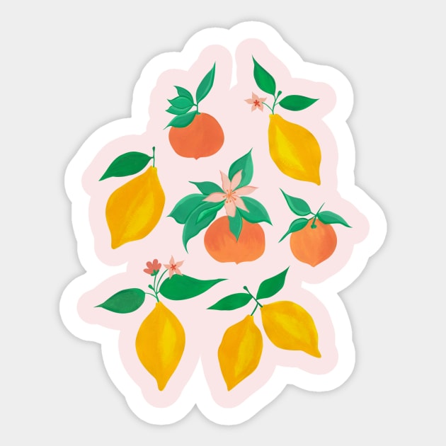 Citrus Sticker by estudioanzol